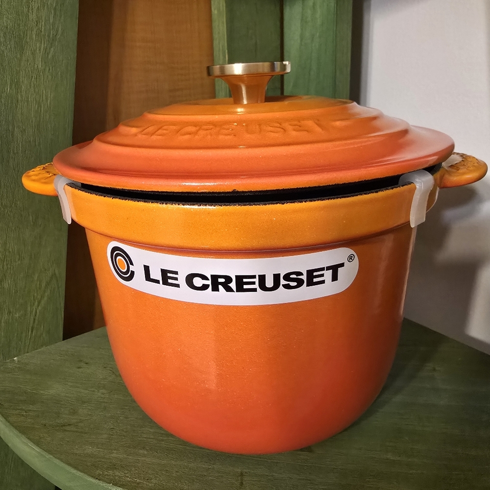 Le Creuset Flamme Doree Rice Pot 3 Qt 20 Cm